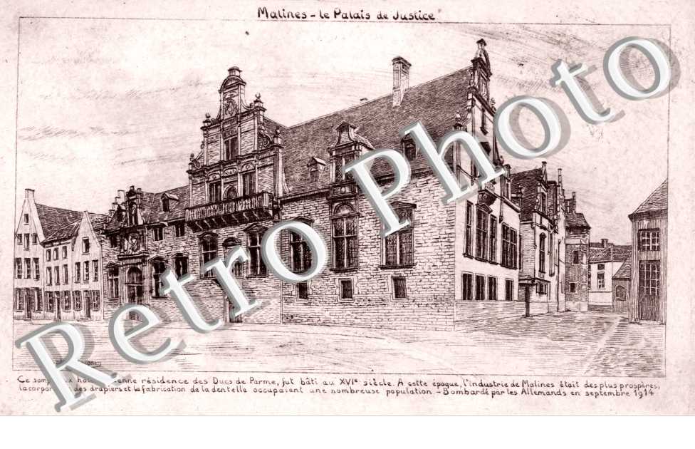 palais de justice - Dessin