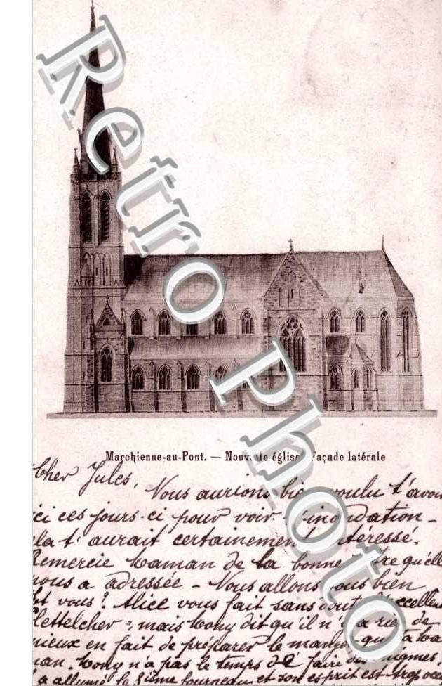 nouvelle eglise, facade laterale