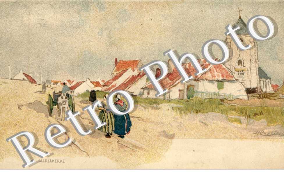( une rue du village )