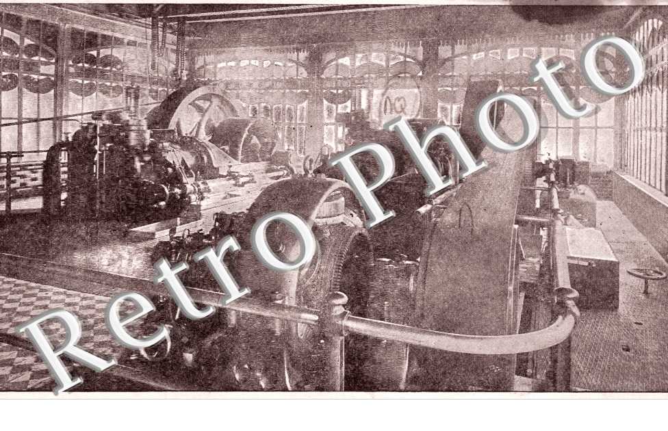 Installations des moteurs Stockport a gaz pauvre a l&#039;Usine Baume et Marpent