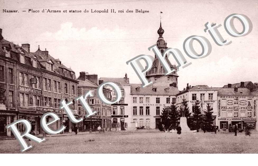 Places d&#039;Armes et Statue de Leopold II, Roi des Belges