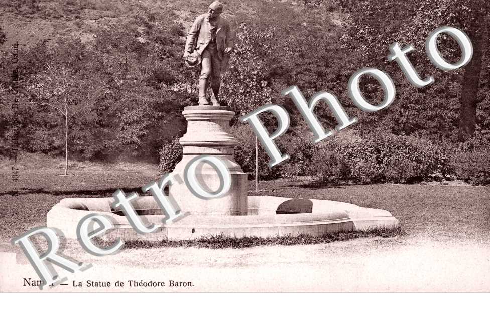 La Statue de Theodore Baron