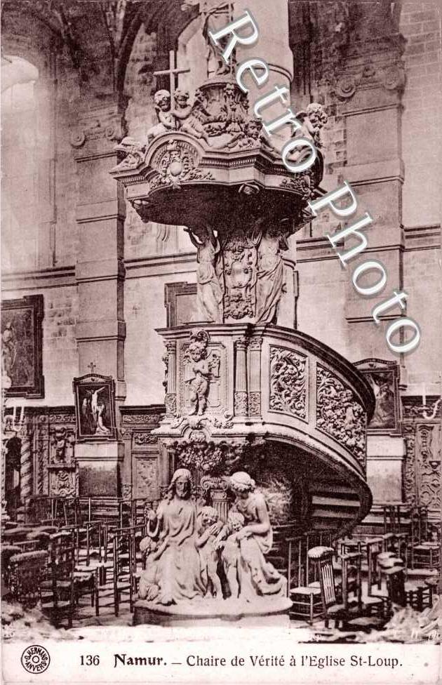 Chaire de Verite a l&#039;eglise saint Loup