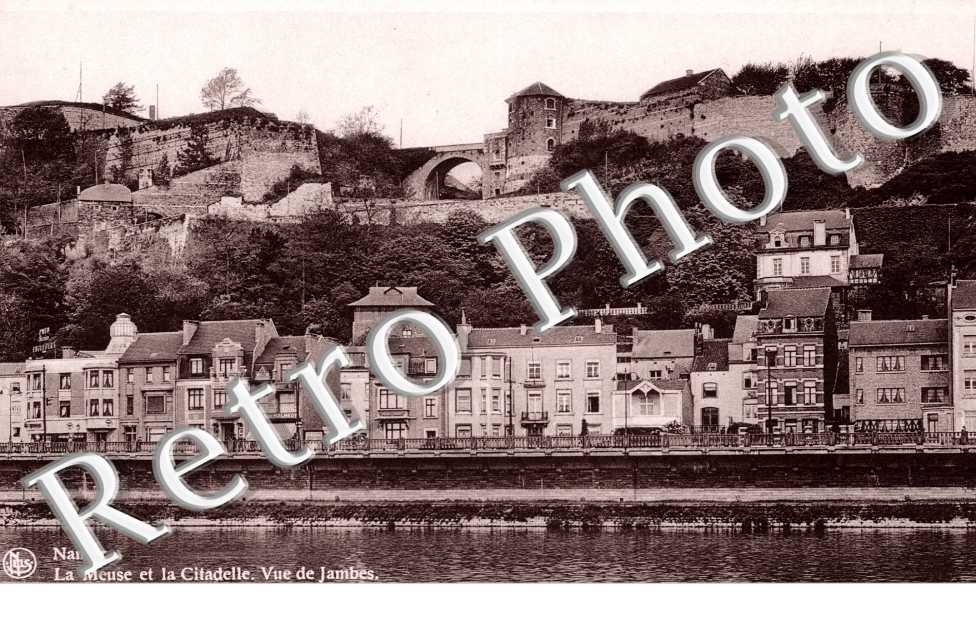 la Meuse et la Citadelle, Vue de Jambes