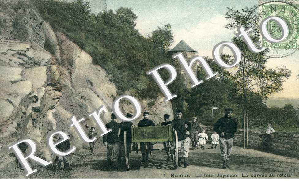 la Tour Joyeuse, la Corvee au retour