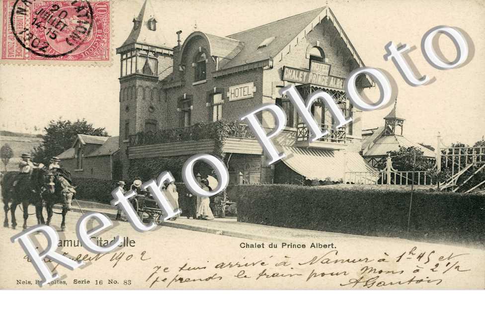 Namur-Citadelle, Chalet du Prince Albert