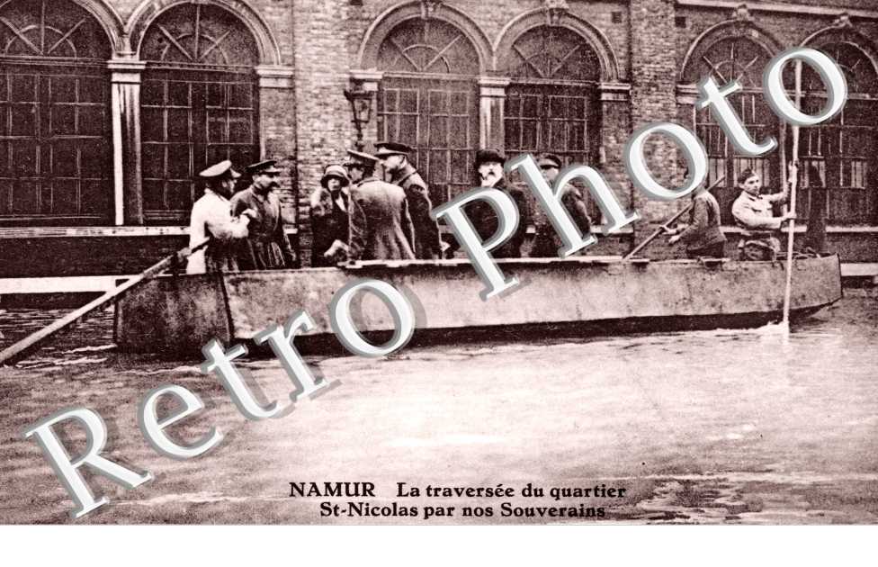 la traversee du quartier Saint Nicolas par nos souverains