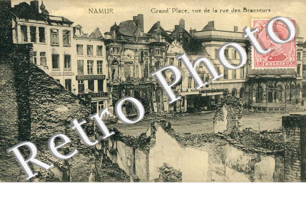 Grand&#039;Place vue de la rue des Brasseurs