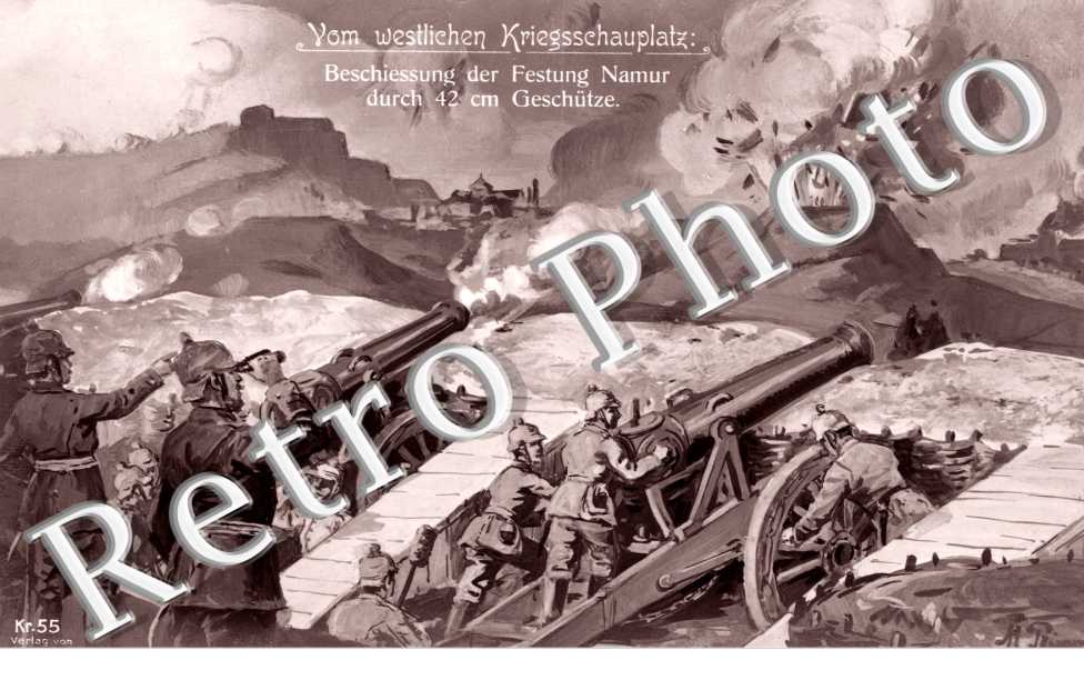 beschiessung der festung Namur