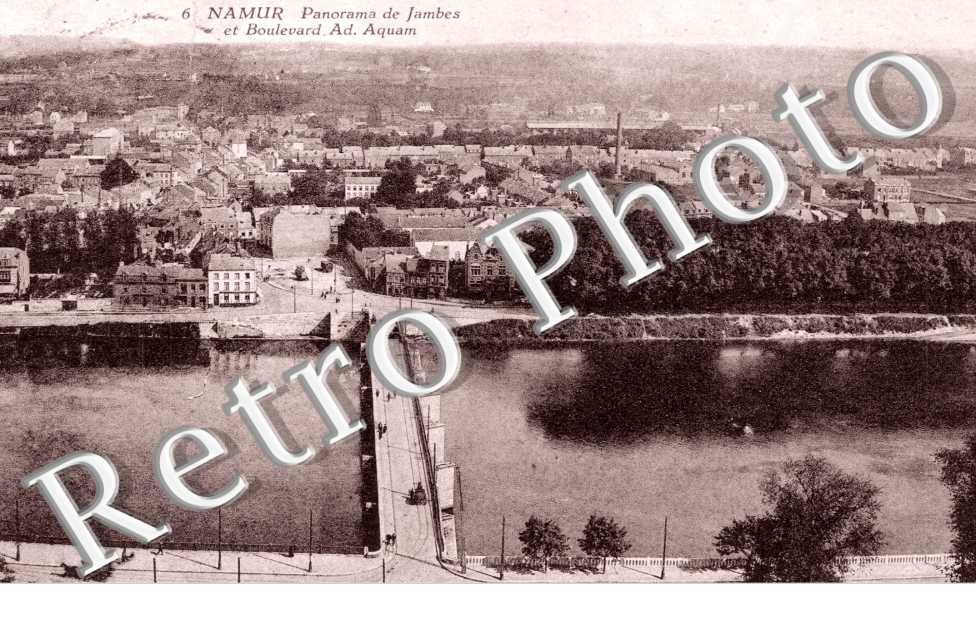 panorama de Jambes et boulevard Ad. Aquam