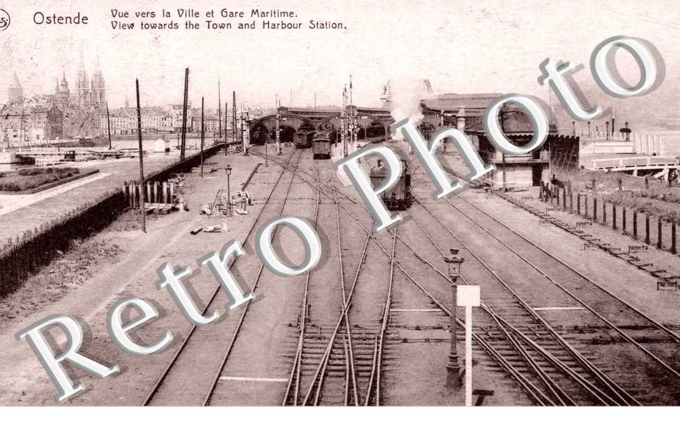 Vue vers la Ville et la Gare Maritime