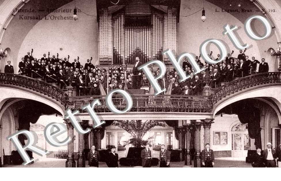 Interieur du Kursaal, l&#039;Orchestre