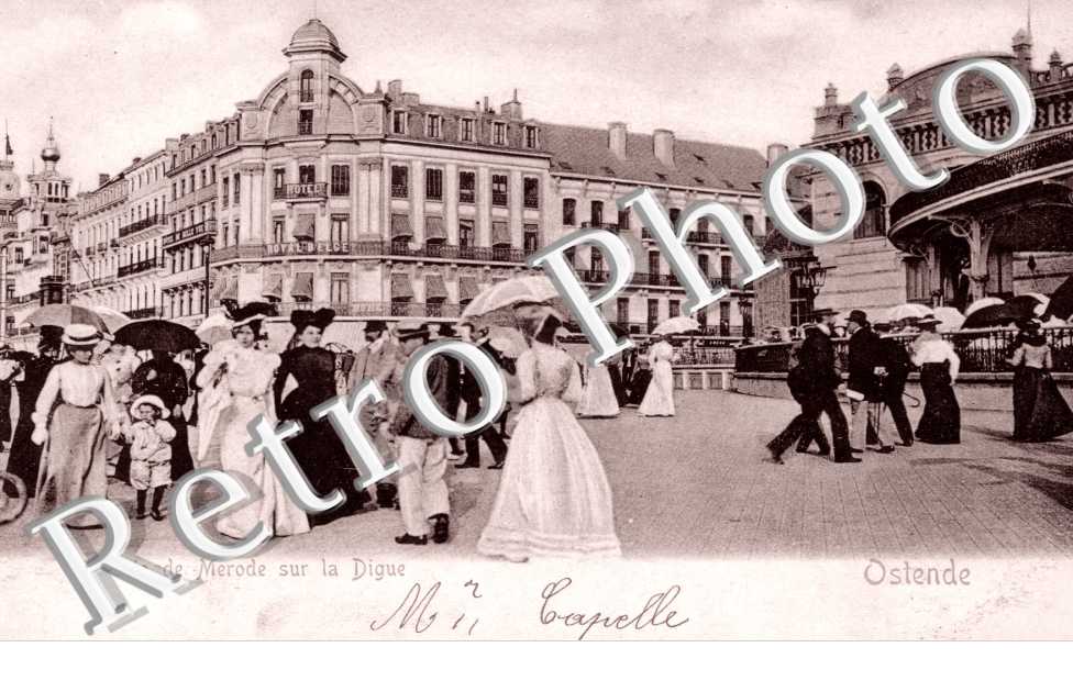 Cleo de Merode sur la Digue