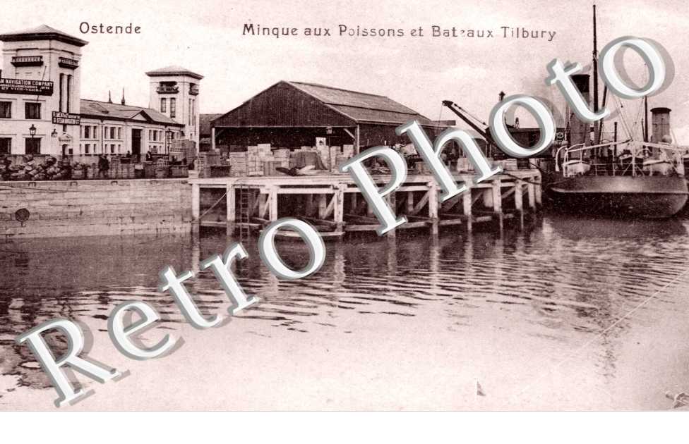 Minque aux Poissons et Bateaux Tilbury