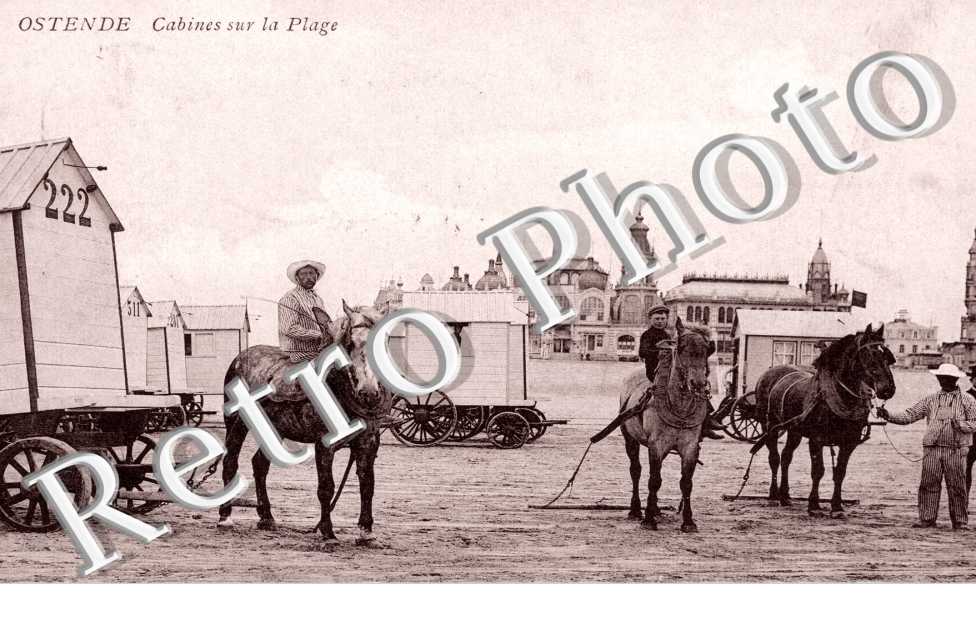 Cabines sur la Plage