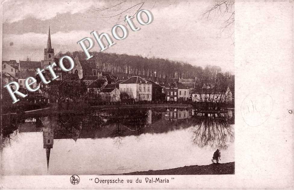 le village vu du Val-Maria