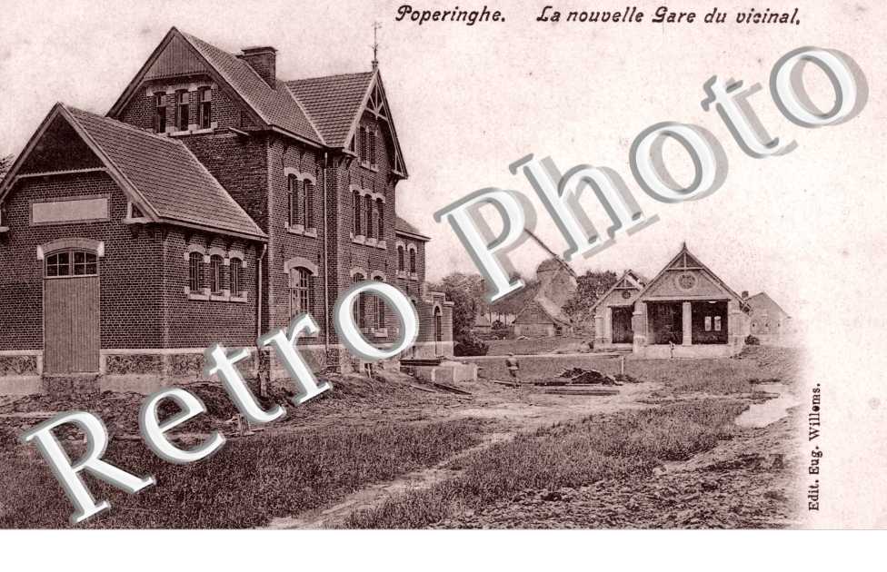 la nouvelle Gare du Vicinal