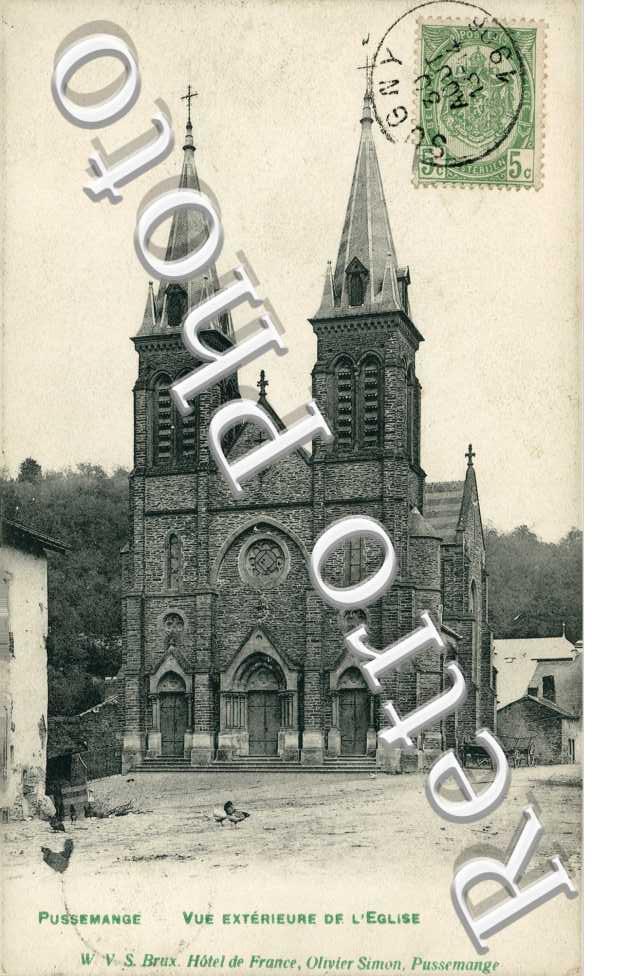vue exterieure de l&#039;eglise