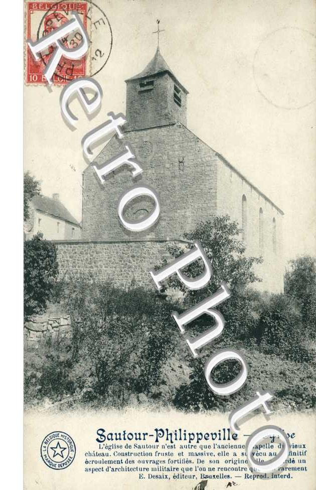 SAUTOUR-PHILIPPEVILLE   -  Eglise