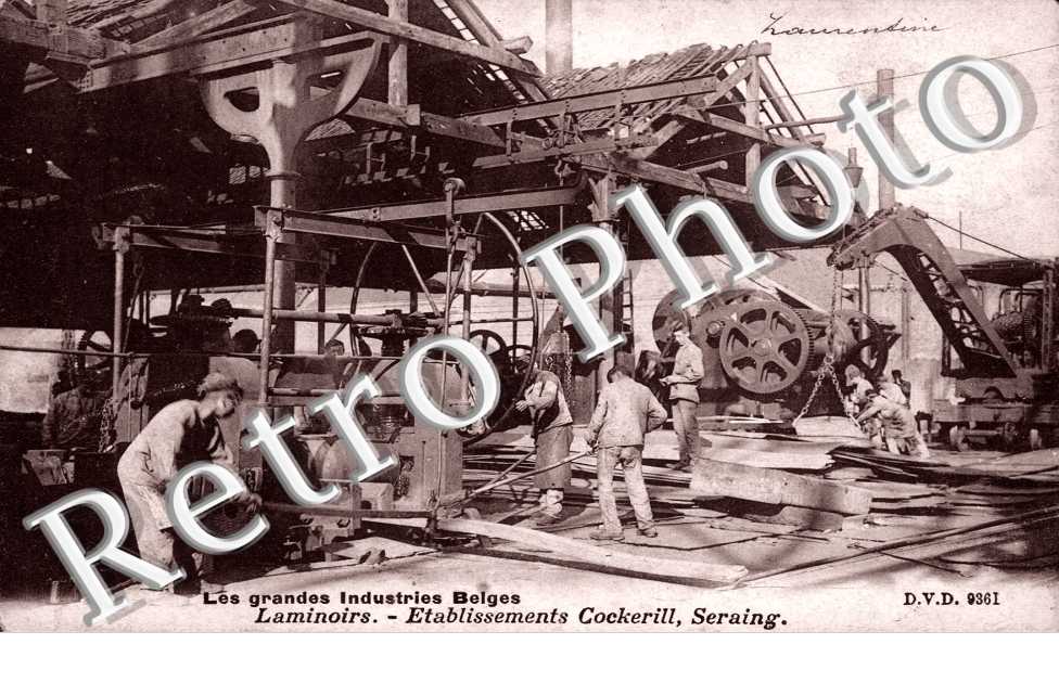 Laminoir, Etablissements Cockerill