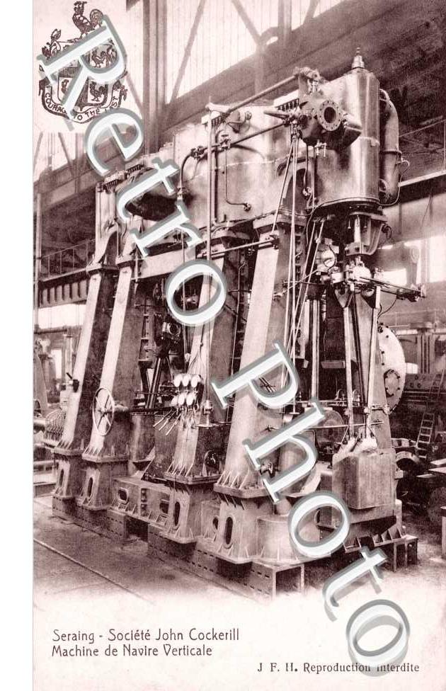 Societe John Cockrill, Machine de Navire verticale