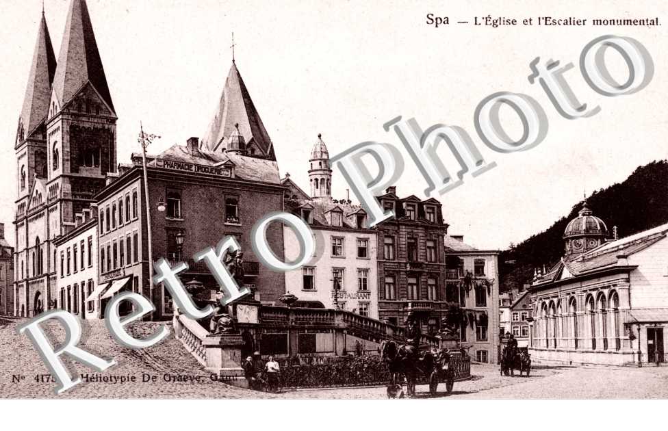 l&#039;eglise et l&#039;escalier monumental