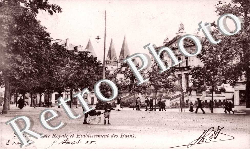 Place Royale et Etablissement des bains
