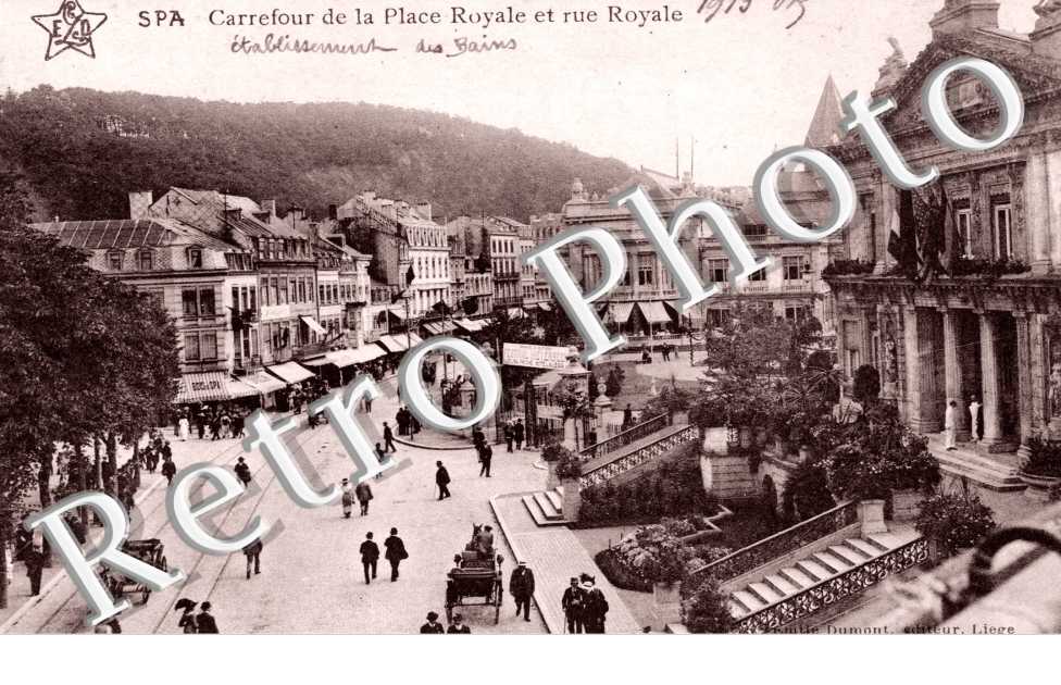 Carrefour de la Place Royale et Rue Royale