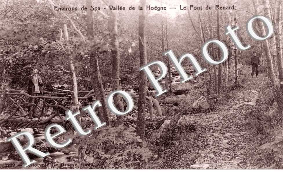la hoëgne - le Pont du Renard