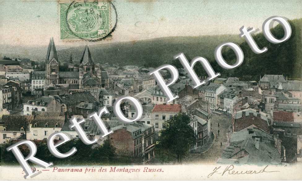 panorama pris des Montagnes Russes