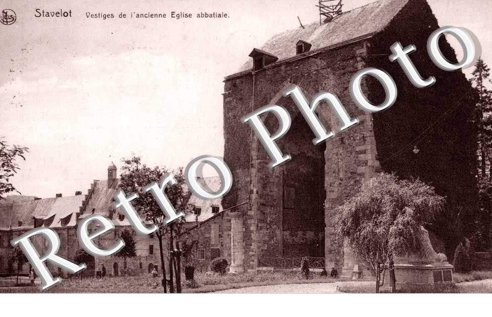 vestiges de l&#039;ancienne eglise abbatiale