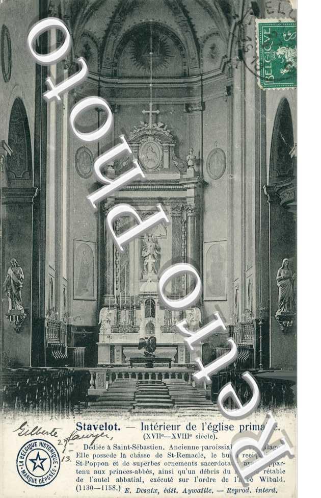 interieur de l&#039;eglise primaire