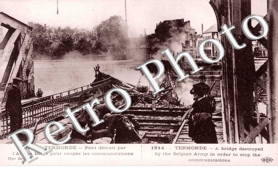 Pont détruit