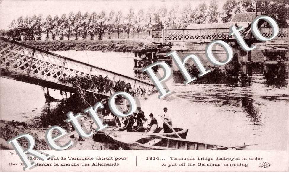 Pont détruit