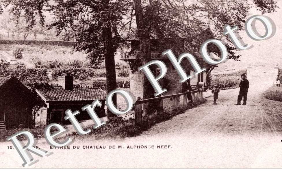 entree du chateau de M. Alphonse Neef