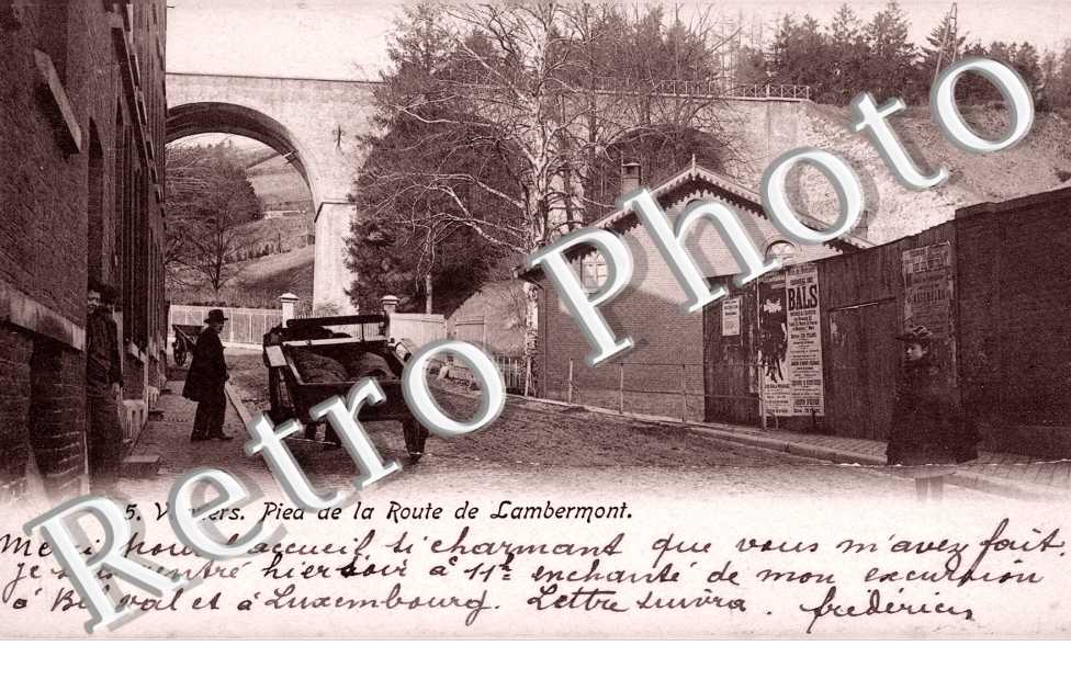 Pied de la route de Lambermont