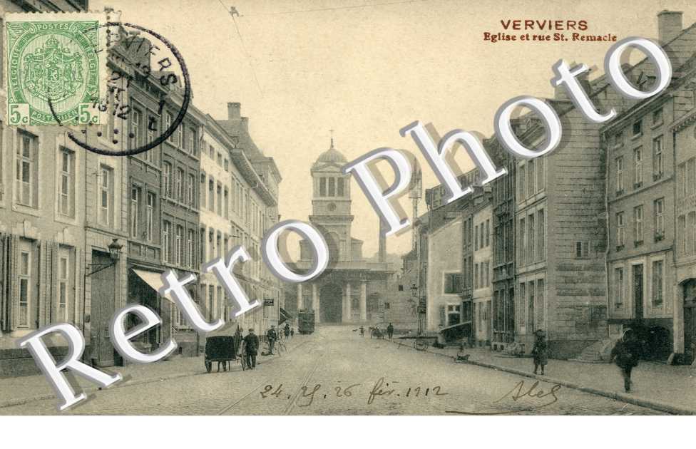 Eglise et Rue Saint-Remacie