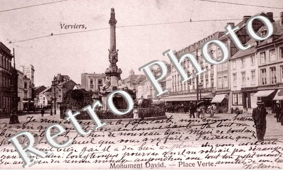 Monument David, Place Verte