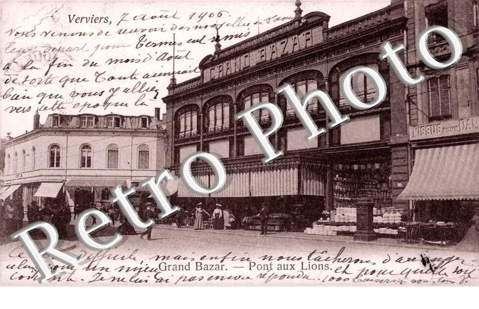 Grand bazar, pont aux Lions