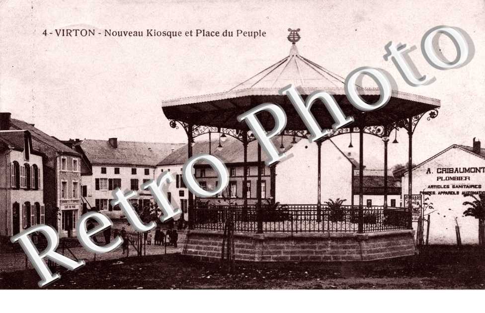 nouveau kiosque et place du peuple
