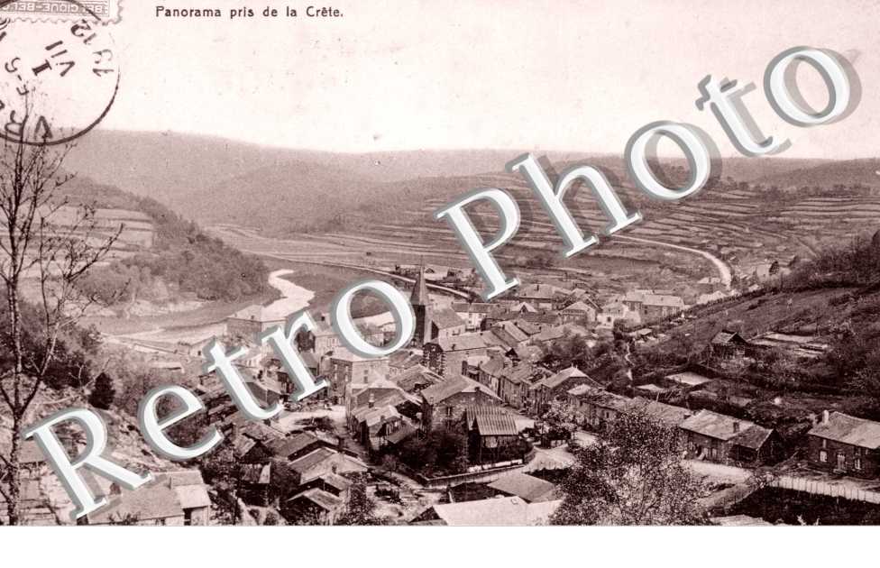 Panorama pris de la Crete