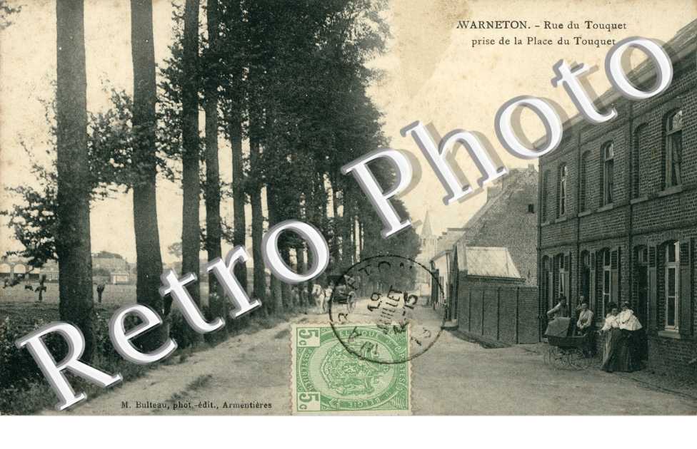Rue du Touquet prise de la Place du Touquet