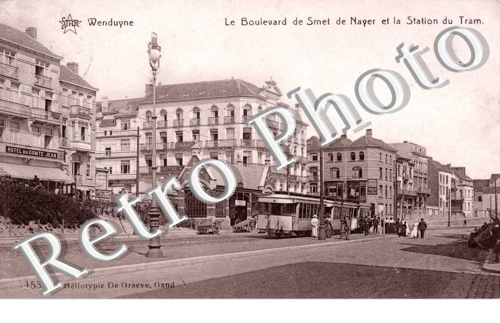 le boulevard de Smet de Nayer et la station du tram