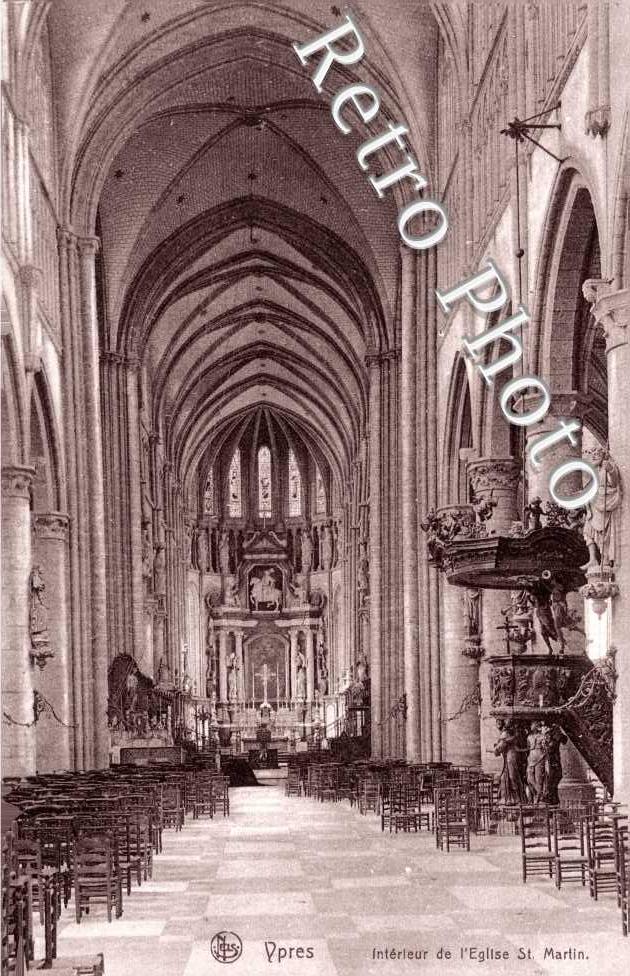 Interieur de l&#039;eglise saint Martin