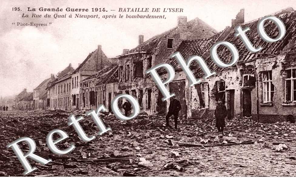 la rue du Quai - Ruines