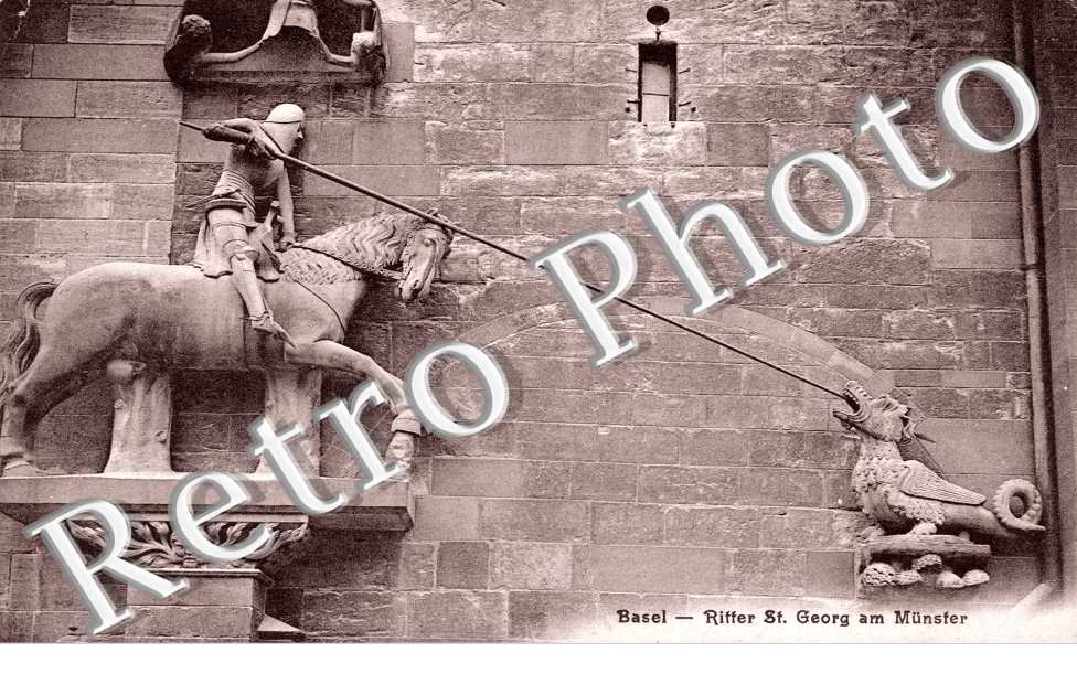 Ritter St. Georg am Munster. Chevalier Saint-Georges a la Cathedral