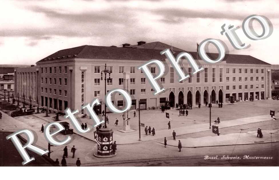 Scheiz Mustermesse. Foire aux echantillons en Suisse