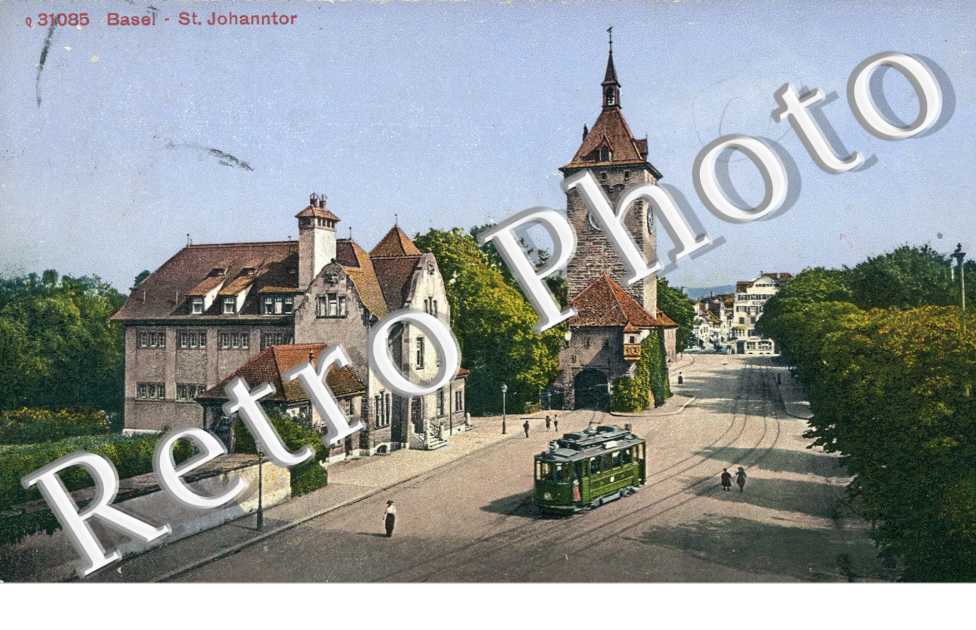 St. Johanntor. La porte de St. Johann.