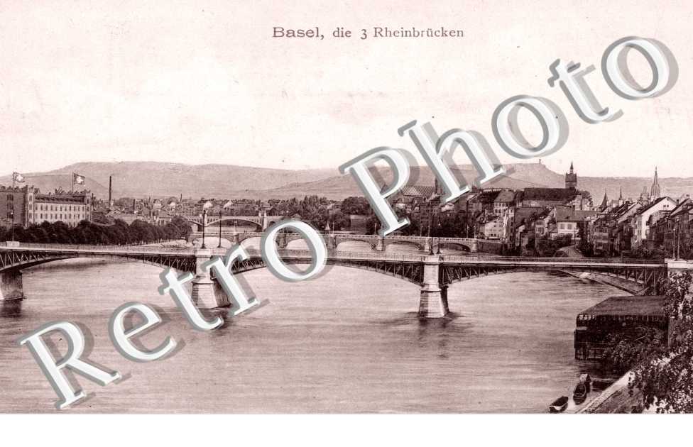 die 3 Rheinbrucken. les 3 ponts du Rhin