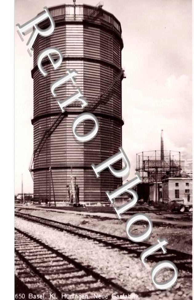 K.Huningen, Neue Gasfabrik. Nouvelle usine a gaz